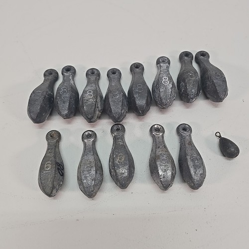 Lead bank sinkers weights - lead, sinkers/weights