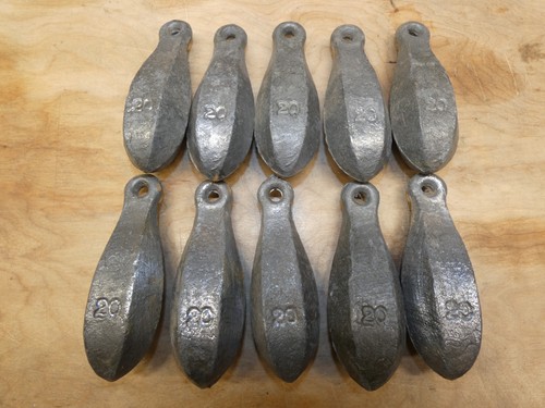 Lead bank sinkers weights - bank,