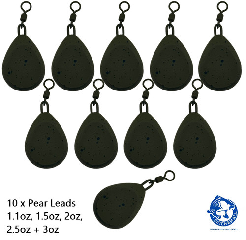 Carp fishing weight leads - fishing, with